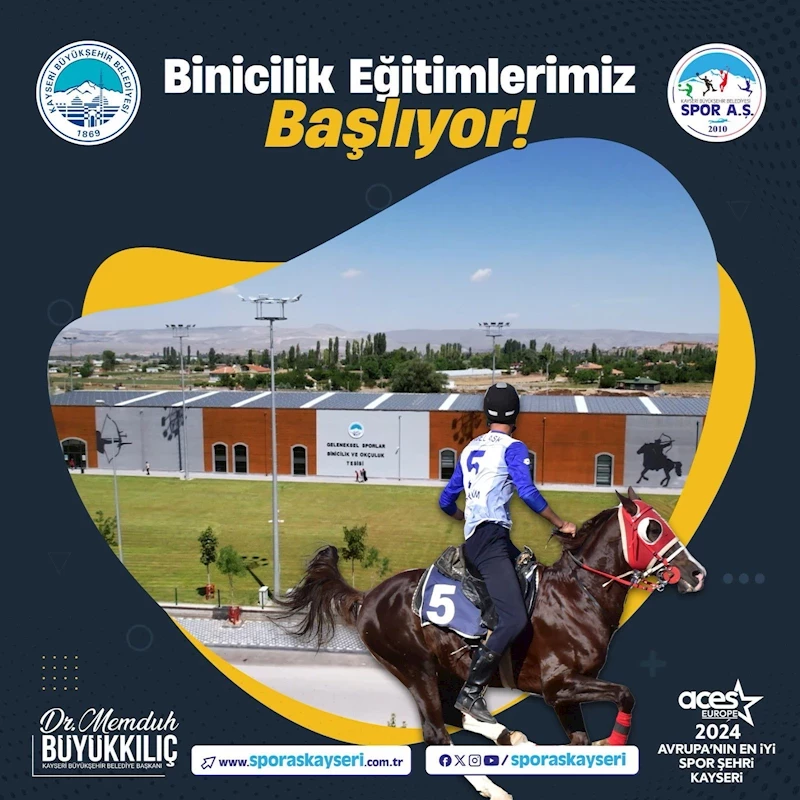 Spor A.Ş.’nin binicilik eğitimleri için kayıtlar başladı
