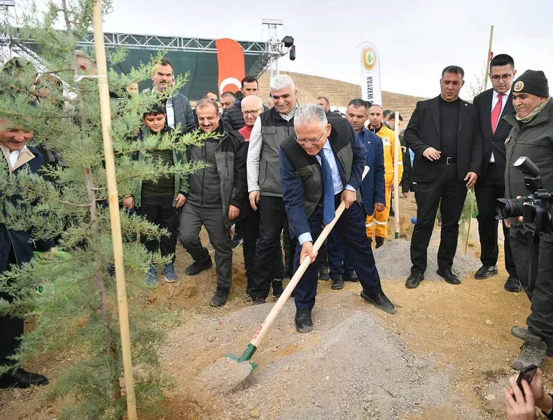 Kayseri’nin yeşil dokusuna 155 milyon TL’lik yatırım
