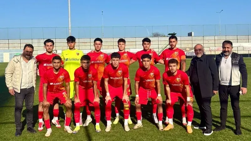 Kayserispor U19 PAF Takımı 3 puanla döndü
