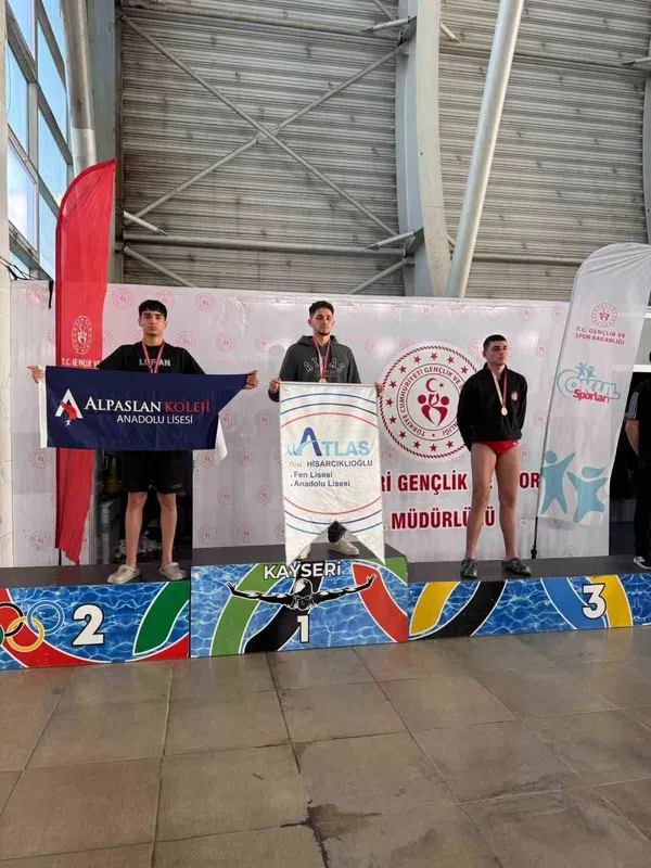 Okullar Arası Yüzme Gençler İl Birinciliği tamamlandı

