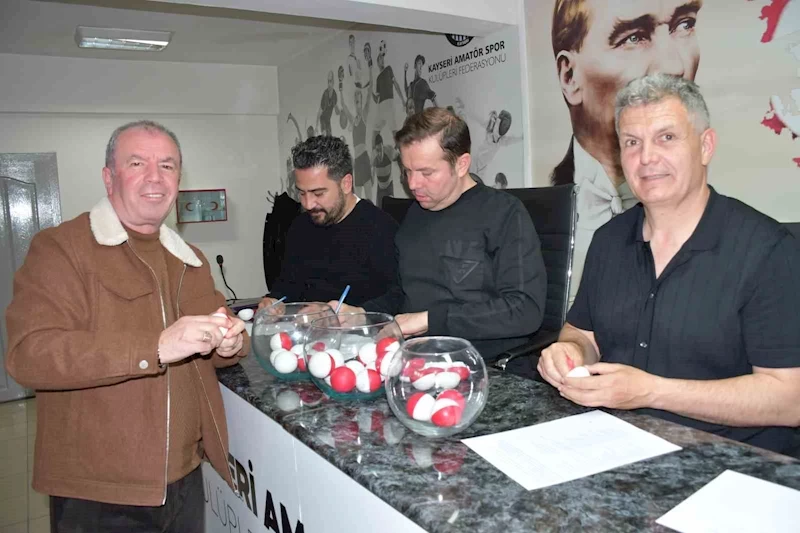 Kayseri’de 1. Amatör Küme fikstürü 2 Eylül’de çekilecek
